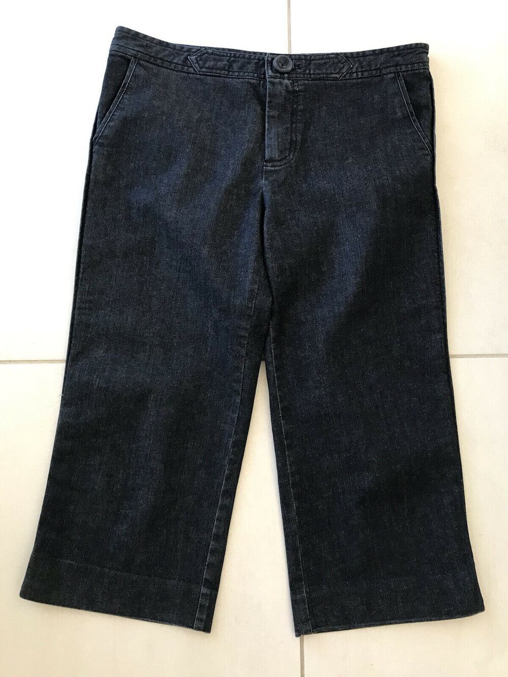 Marc Jacobs Mid Rise Stretch Culottes Denim Jeans